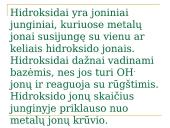 Hidroksidai yra joniniai junginiai 2 puslapis