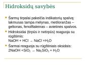 Hidroksidai yra joniniai junginiai 6 puslapis