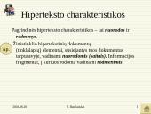 Hiperteksto ir multimedijos samprata 6 puslapis