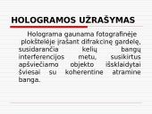 Hologramų gaminimo ir panaudojimo ypatumai 3 puslapis
