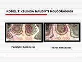 Hologramų gaminimo ir panaudojimo ypatumai 8 puslapis