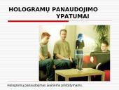 Hologramų gaminimo ir panaudojimo ypatumai 10 puslapis