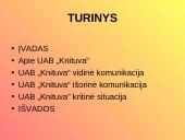 Įmonės vidinė ir išorinė komunikacija: UAB "Knituva". Krizė įmonėje 2 puslapis