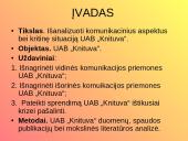 Įmonės vidinė ir išorinė komunikacija: UAB "Knituva". Krizė įmonėje 3 puslapis