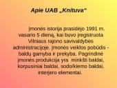 Įmonės vidinė ir išorinė komunikacija: UAB "Knituva". Krizė įmonėje 4 puslapis