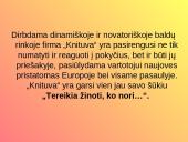 Įmonės vidinė ir išorinė komunikacija: UAB "Knituva". Krizė įmonėje 5 puslapis