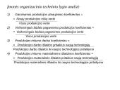 Įmonių organizacinio techninio lygio ir rinkodaros analizė 14 puslapis