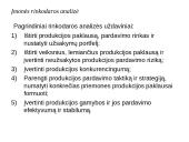 Įmonių organizacinio techninio lygio ir rinkodaros analizė 20 puslapis
