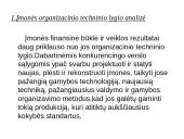 Įmonių organizacinio techninio lygio ir rinkodaros analizė 3 puslapis