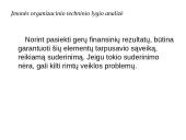 Įmonių organizacinio techninio lygio ir rinkodaros analizė 5 puslapis