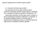 Įmonių organizacinio techninio lygio ir rinkodaros analizė 10 puslapis