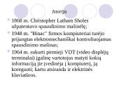 Informacijos įvesties įrenginiai: pelė ir klaviatūra 14 puslapis