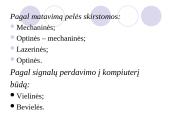 Informacijos įvesties įrenginiai: pelė ir klaviatūra 4 puslapis