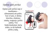 Informacijos įvesties įrenginiai: pelė ir klaviatūra 10 puslapis