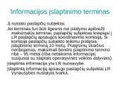 Informacijos laisvės ribojimas 17 puslapis