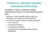 Informacijos laisvės ribojimas 18 puslapis