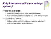 Interneto įtaka marketingo aplinkai 2 puslapis