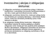 Investicijų samprata bei jų valdymas 19 puslapis