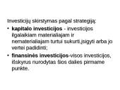 Investicijų samprata bei jų valdymas 5 puslapis