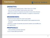 Joint-stock company "Šiaulių bankas": presentation on activities and perspectives 14 puslapis