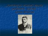 Jonas Biliūnas - ryški asmenybė 12 puslapis