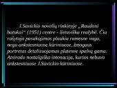 Jurgio Savickio biografija, kūrybos bruožai bei žymiausi kūriniai 14 puslapis