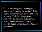 Jurgio Savickio biografija, kūrybos bruožai bei žymiausi kūriniai 5 puslapis