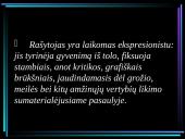 Jurgio Savickio biografija, kūrybos bruožai bei žymiausi kūriniai 6 puslapis