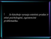Jurgio Savickio biografija, kūrybos bruožai bei žymiausi kūriniai 8 puslapis