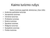 Kaimo turizmo ūkio šaka 12 puslapis