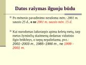 Kaip rašyti gyvenimo aprašymą 6 puslapis