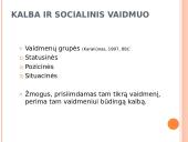 Kalba ir socialiniai veiksniai 5 puslapis