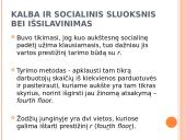 Kalba ir socialiniai veiksniai 8 puslapis