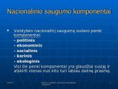 Kariniai ir politiniai veiksniai įtakojantys nacionalinį saugumą 5 puslapis