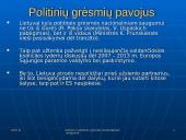 Kariniai ir politiniai veiksniai įtakojantys nacionalinį saugumą 9 puslapis