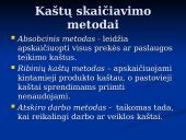 Kaštų skaičiavimas 11 puslapis