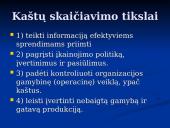 Kaštų skaičiavimas 3 puslapis