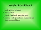 Kiek kainuoja kokybė? 15 puslapis