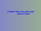 Kiekybinio sociologinio tyrimo programa 18 puslapis