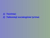 Kiekybinio sociologinio tyrimo programa 5 puslapis