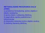 Kiekybinio sociologinio tyrimo programa 7 puslapis