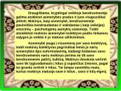 Klasės bendruomenė: samprata, santykiai, struktūra 13 puslapis