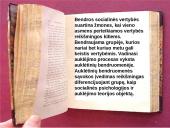 Klasės bendruomenė: samprata, santykiai, struktūra 6 puslapis