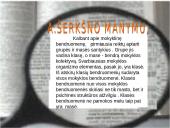 Klasės bendruomenė: samprata, santykiai, struktūra 8 puslapis