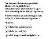 Konkurencinių pranašumų analizė 2 puslapis