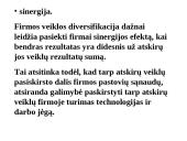 Konkurencinių pranašumų analizė 13 puslapis