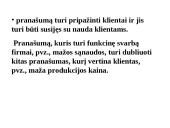 Konkurencinių pranašumų analizė 6 puslapis