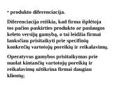 Konkurencinių pranašumų analizė 8 puslapis