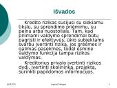 Kredito rizika ir rizikos valdymas 15 puslapis