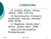 Kredito rizika ir rizikos valdymas 16 puslapis